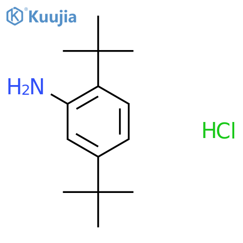 2,5-Di-tert-butylaniline hydrochloride structure