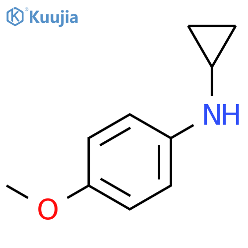 N-Cyclopropyl-4-methoxyaniline structure
