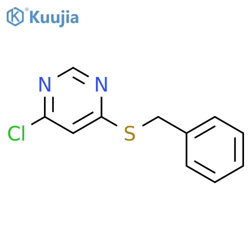 4-(Benzylsulfanyl)-6-chloropyrimidine structure