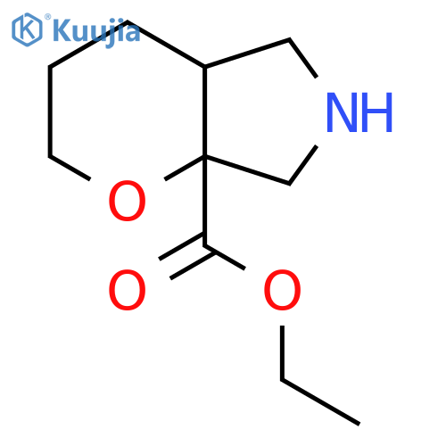 ethyl octahydropyrano2,3-cpyrrole-7a-carboxylate structure