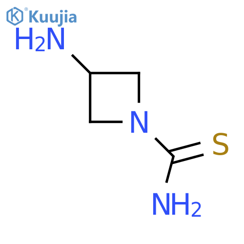 3-Aminoazetidine-1-carbothioamide structure
