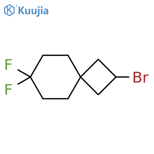 2-bromo-7,7-difluorospiro[3.5]nonane structure