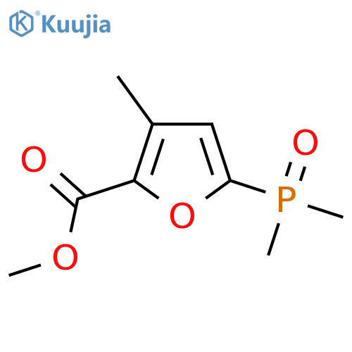 Methyl 5-(dimethylphosphoryl)-3-methylfuran-2-carboxylate structure