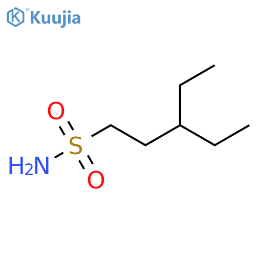 3-Ethylpentane-1-sulfonamide structure