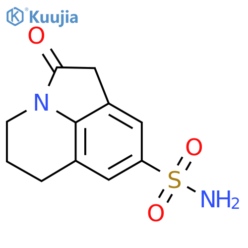 2-oxo-1-azatricyclo6.3.1.0,4,12dodeca-4(12),5,7-triene-6-sulfonamide structure