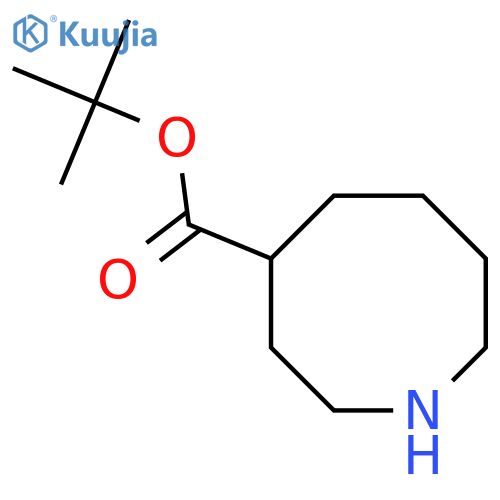 Tert-butyl azocane-4-carboxylate structure