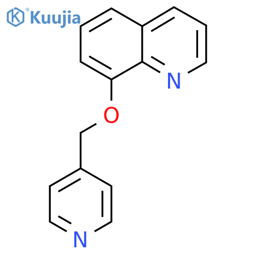 8-[(Pyridin-4-yl)methoxy]quinoline structure