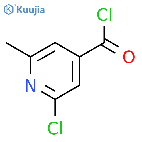 2-Chloro-6-methylpyridine-4-carbonyl Chloride structure