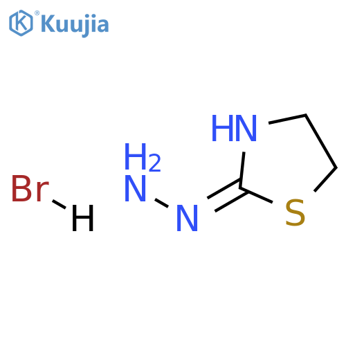 1-(4,5-DIHYDRO-1,3-THIAZOL-2-YL)HYDRAZINE HYDROBROMIDE structure