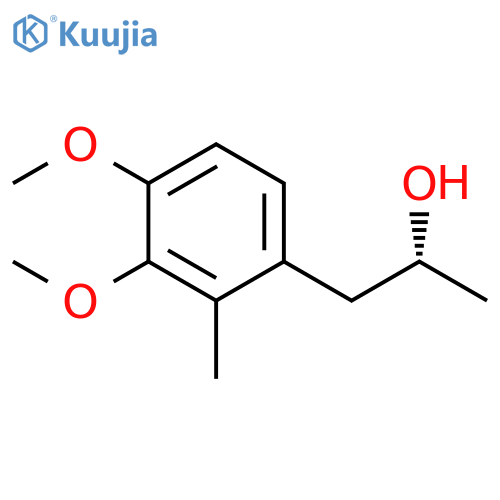 Benzeneethanol, 3,4-dimethoxy-a,2-dimethyl-, (aR)- structure