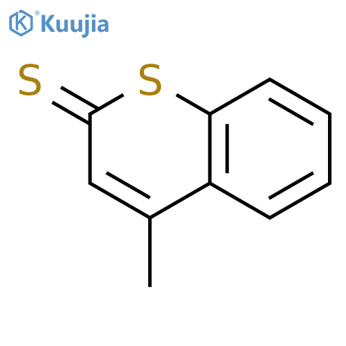 2H-1-Benzothiopyran-2-thione, 4-methyl- structure