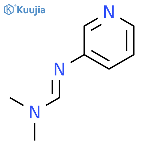 Methanimidamide,N,N-dimethyl-N'-3-pyridinyl- structure