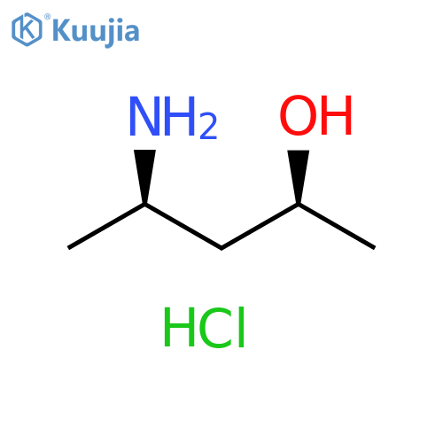 (2S,4R)-4-aminopentan-2-ol hydrochloride structure