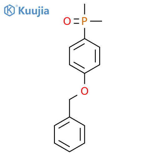 1-(Benzyloxy)-4-(dimethylphosphoryl)benzene structure