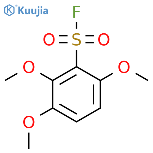 2,3,6-Trimethoxybenzene-1-sulfonyl fluoride structure