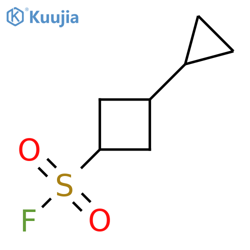 3-Cyclopropylcyclobutane-1-sulfonyl fluoride structure
