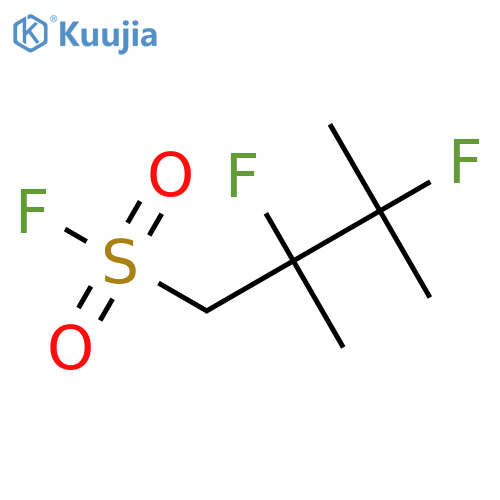 2,3-Difluoro-2,3-dimethylbutane-1-sulfonyl fluoride structure