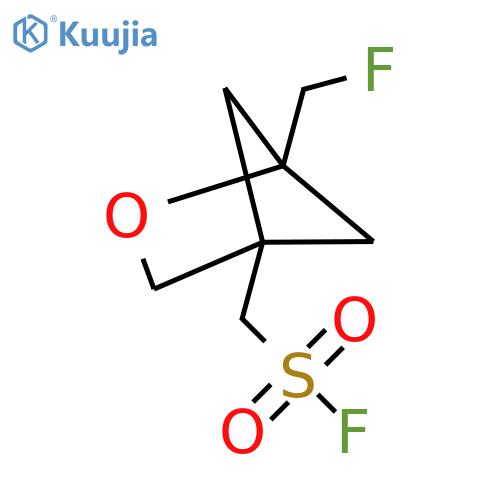 1-(fluoromethyl)-2-oxabicyclo2.1.1hexan-4-ylmethanesulfonyl fluoride structure