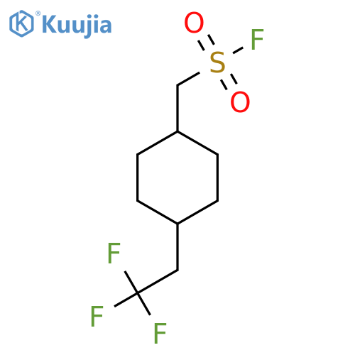 [4-(2,2,2-Trifluoroethyl)cyclohexyl]methanesulfonyl fluoride structure