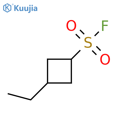 3-Ethylcyclobutane-1-sulfonyl fluoride structure