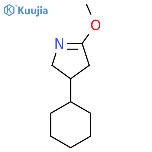 3-cyclohexyl-5-methoxy-3,4-dihydro-2H-pyrrole structure