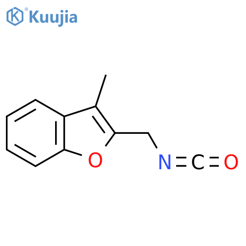 2-(Isocyanatomethyl)-3-methyl-1-benzofuran structure