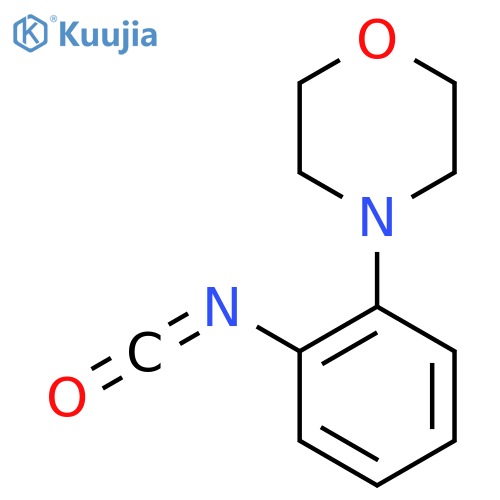 4-(2-isocyanatophenyl)morpholine structure