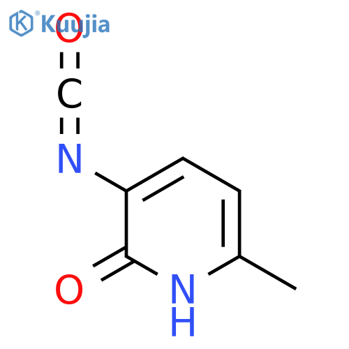 3-isocyanato-6-methyl-1,2-dihydropyridin-2-one structure