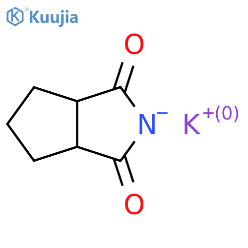 2-Potassio-octahydrocyclopenta[c]pyrrole-1,3-dione structure