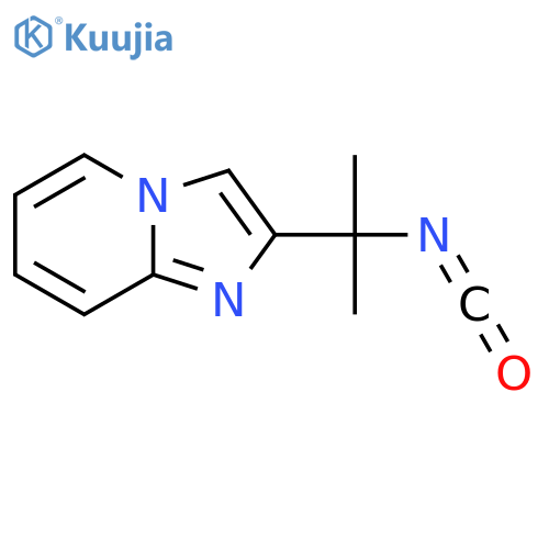 2-(2-isocyanatopropan-2-yl)imidazo1,2-apyridine structure