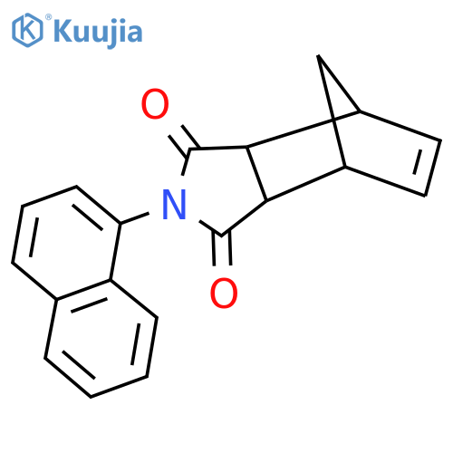 4-(1-Naphthyl)-4-azatricyclo[5.2.1.0~2,6~]dec-8-ene-3,5-dione structure