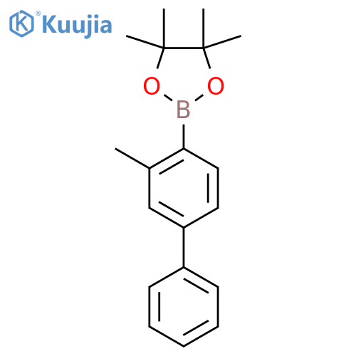 4,4,5,5-Tetramethyl-2-(2-methyl-4-phenylphenyl)-1,3,2-dioxaborolane structure