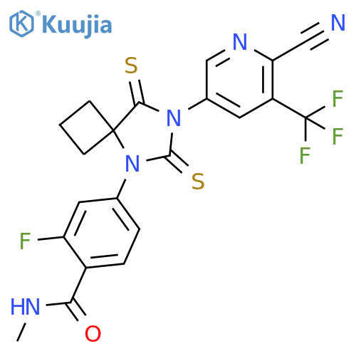 Apalutamide Dithio Impurity structure