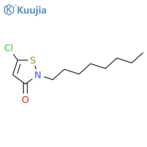 5-Chloro-2-n-octyl-4-isothiazolin-3-one structure