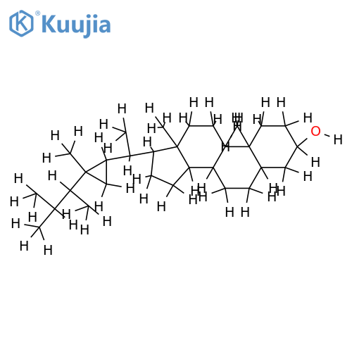 3beta-hydroxy-(22R,23R,24R)-22,23-methylene-23,24-dimethyl-5alpha-cholestane structure