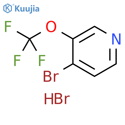 4-Bromo-3-(trifluoromethoxy)pyridine hydrobromide structure