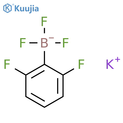Potassium (2,6-Difluorophenyl)trifluoroborate structure