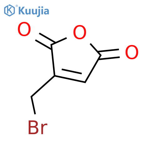 2,5-Furandione, 3-(bromomethyl)- structure