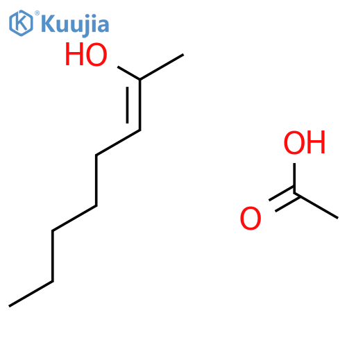 2-Octen-2-ol, acetate structure