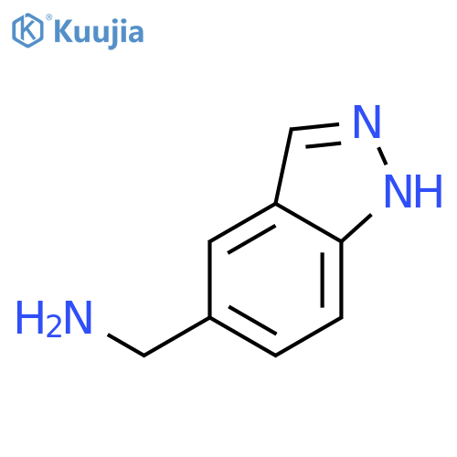 1H-indazol-5-ylmethanamine structure