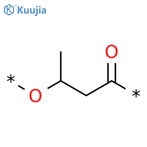 Poly[oxy(1-methyl-3-oxo-1,3-propanediyl)] structure