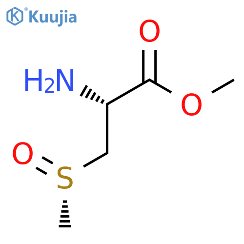 methyl (2R)-2-amino-3-(S)-methanesulfinylpropanoate structure