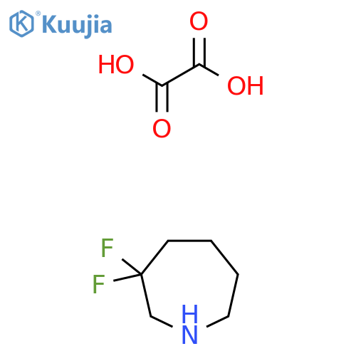 3,3-difluoroazepane, oxalic acid structure
