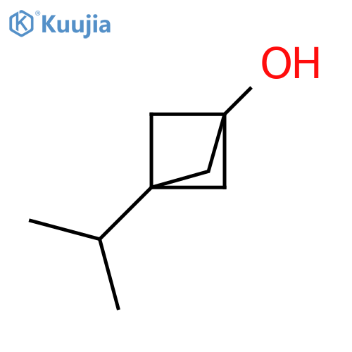 3-(propan-2-yl)bicyclo1.1.1pentan-1-ol structure