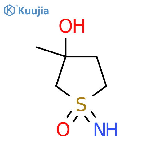 3-Hydroxy-1-imino-3-methyl-1lambda6-thiolan-1-one structure