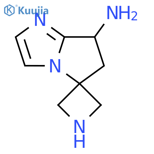 6',7'-dihydrospiroazetidine-3,5'-pyrrolo1,2-aimidazol-7'-amine structure