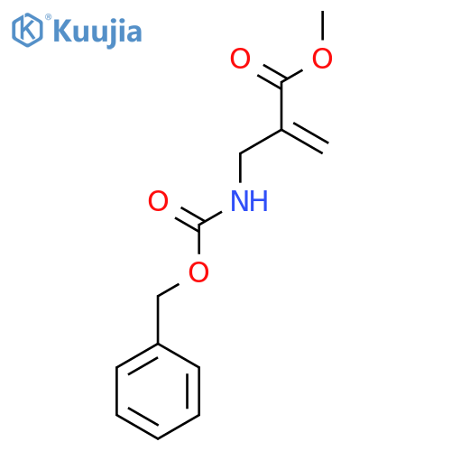 Methyl 2-({[(benzyloxy)carbonyl]amino}methyl)prop-2-enoate structure