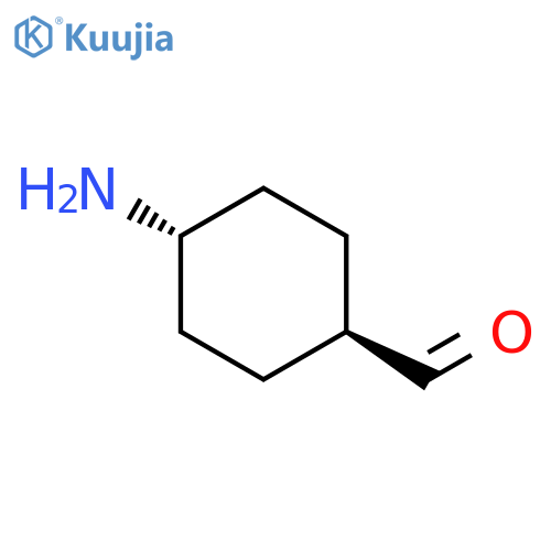 (1r,4r)-4-aminocyclohexane-1-carbaldehyde structure
