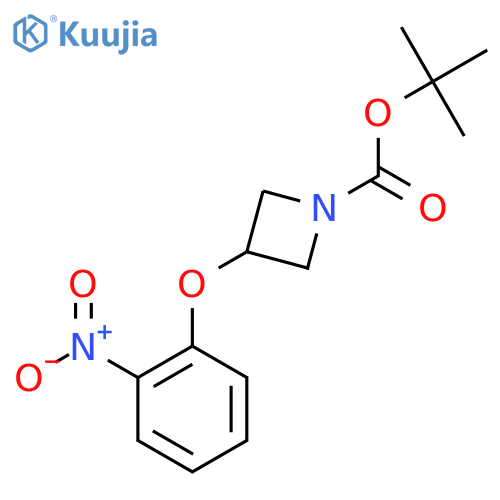 Tert-butyl 3-(2-nitrophenoxy)azetidine-1-carboxylate structure
