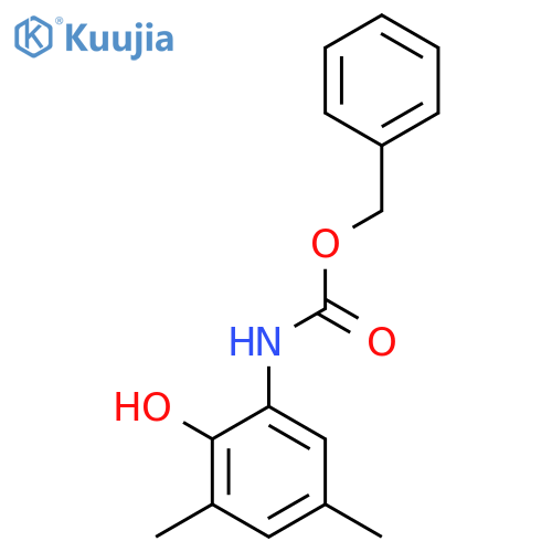 benzyl N-(2-hydroxy-3,5-dimethylphenyl)carbamate structure